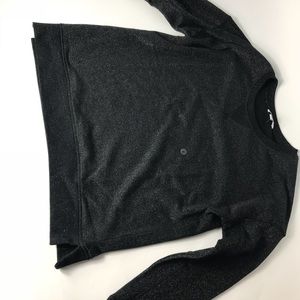 Sparkly Black Crewneck Sweatshirt